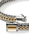 John Hardy Jewellery - Bracelet John Hardy Sterling Silver and Gold Reversible 6.5mm Icon Bracelet