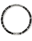 John Hardy Jewellery - Bracelet John Hardy Sterling Silver Black Onyx Heishi Bracelet
