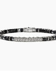 John Hardy Jewellery - Bracelet John Hardy Sterling Silver Black Onyx Heishi Bracelet
