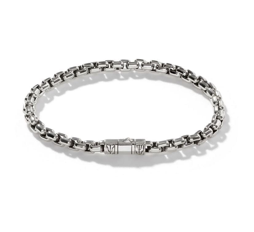 John Hardy Jewellery - Bracelet John Hardy Sterling Silver Box 4.8MM Chain Bracelet