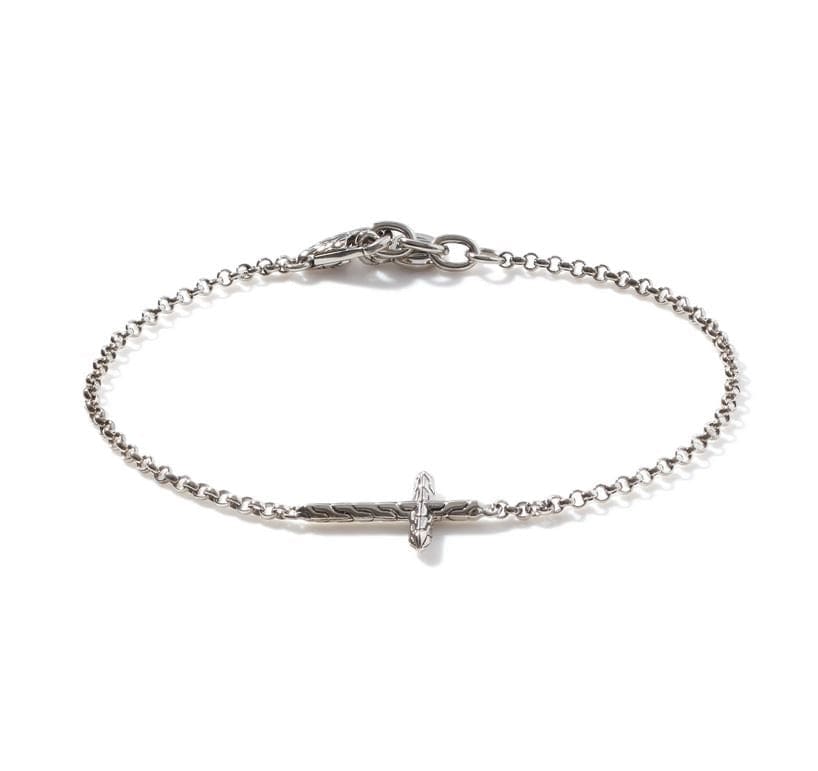 John Hardy Jewellery - Bracelet John Hardy Sterling Silver Classic Chain Cross Bracelet