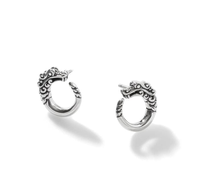 John Hardy Jewellery - Earrings - Stud John Hardy Sterling Silver Curled Naga Studs