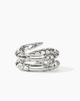 John Hardy Jewellery - Rings John Hardy Sterling Silver Naga Diamond Ring Size 7