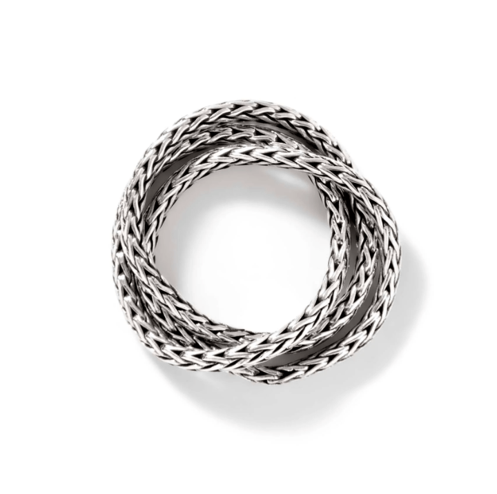 John Hardy Jewellery - Rings John Hardy Sterling Silver Soft Chain Rolling Ring Size 8