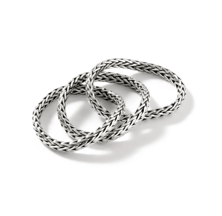 John Hardy Jewellery - Rings John Hardy Sterling Silver Soft Chain Rolling Ring Size 8