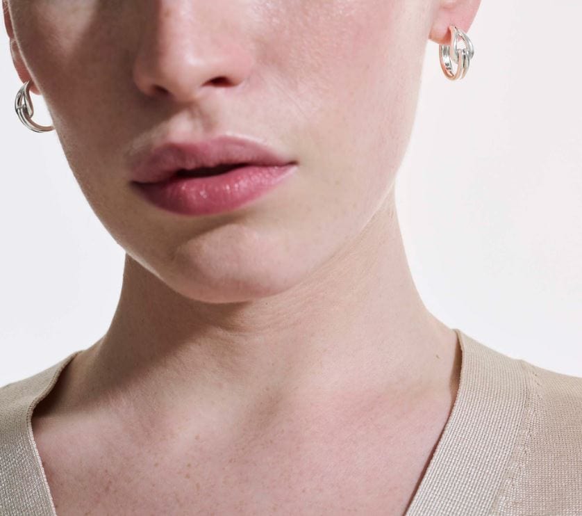 John Hardy Jewellery - Earrings John Hardy Sterling Silver Surf Hoop Earrings