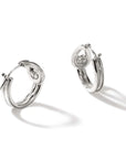 John Hardy Jewellery - Earrings John Hardy Sterling Silver Surf Hoop Earrings