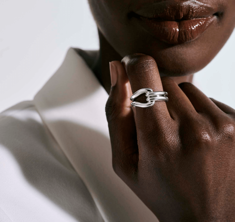 John Hardy Jewellery - Rings John Hardy Sterling Silver Surf Link Ring Size 7