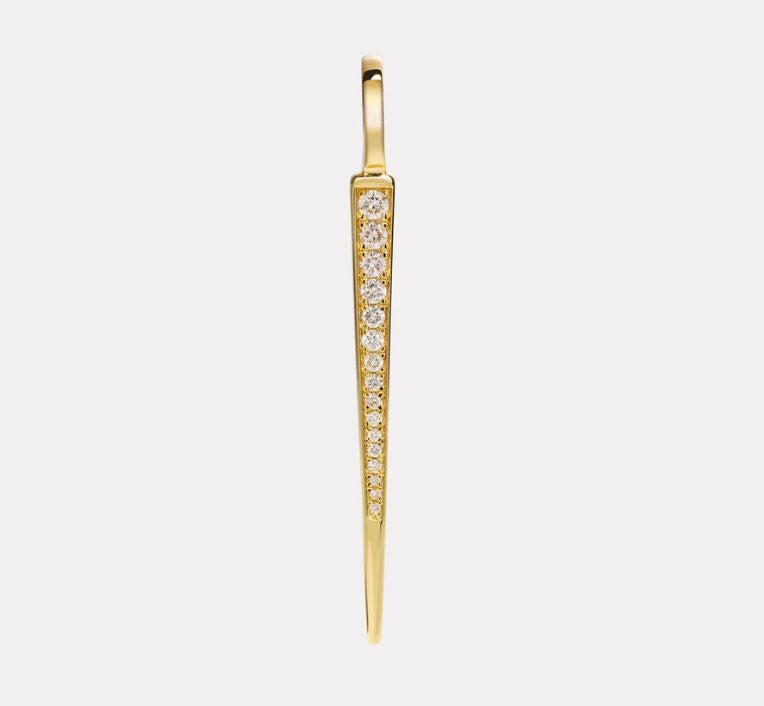 BY PARIAH 14k Yellow Gold Small Sticks and Stones Pendant
