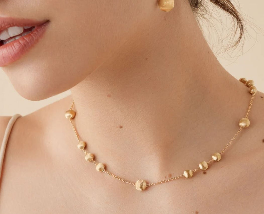 Marco Bicego Jewellery - Necklace Marco Bicego 18K Africa Bead Station Necklace