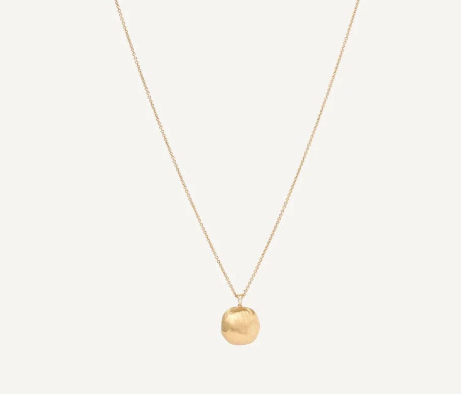 Marco Bicego Jewellery - Necklace Marco Bicego 18K Africa Diamond Bail Long Ball Necklace
