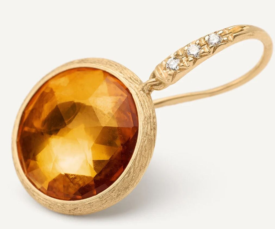 Marco Bicego Jewellery - Earrings - Drop Marco Bicego 18K Jaipur Citrine and Diamond Drop Earrings