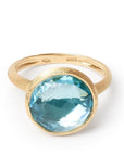 Marco Bicego Jewellery - Rings Marco Bicego 18K Jaipur Cyan Blue Topaz Ring Size 7