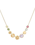 Marco Bicego Jewellery - Necklace Marco Bicego 18K Jaipur Mixed Bezel Gem Necklace