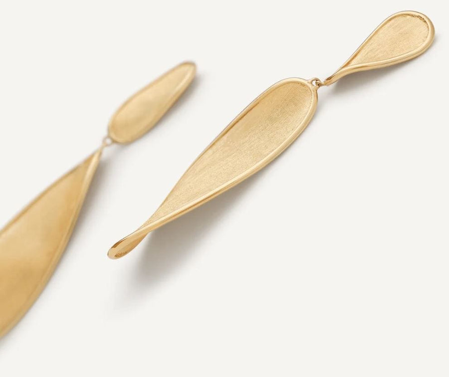 Marco Bicego Jewellery - Earrings Marco Bicego 18K Lunaria Twist Double Drop Earrings