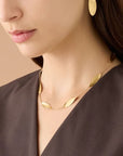Marco Bicego Jewellery - Necklace Marco Bicego 18K Lunaria Twist Leaves Station Necklace