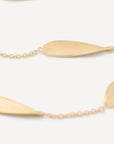 Marco Bicego Jewellery - Necklace Marco Bicego 18K Lunaria Twist Leaves Station Necklace