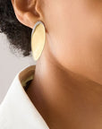 Marco Bicego Jewellery - Earrings Marco Bicego 18K Lunaria Twist With Diamond Earrings