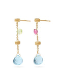 Marco Bicego Jewellery - Earrings Marco Bicego 18K Paradise Mixed Gem Drop Earrings