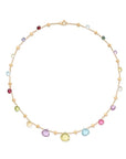 Marco Bicego Jewellery - Necklace Marco Bicego 18K Paradise Mixed Gem Drop Necklace
