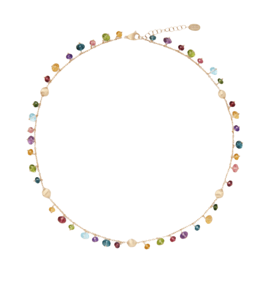 Marco Bicego Jewellery - Necklace Marco Bicego 18K Yellow Gold Africa Mixed Gem Necklace