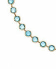 Marco Bicego Jewellery - Necklace Marco Bicego 18K Yellow Gold Jaipur Blue Topaz Link Necklace