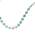 Marco Bicego Jewellery - Necklace Marco Bicego 18K Yellow Gold Jaipur Blue Topaz Link Necklace
