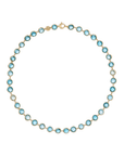 Marco Bicego Jewellery - Necklace Marco Bicego 18K Yellow Gold Jaipur Blue Topaz Link Necklace