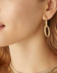 Marco Bicego Jewellery - Earrings - Drop Marco Bicego 18K Yellow Gold Jaipur Double Link Earrings