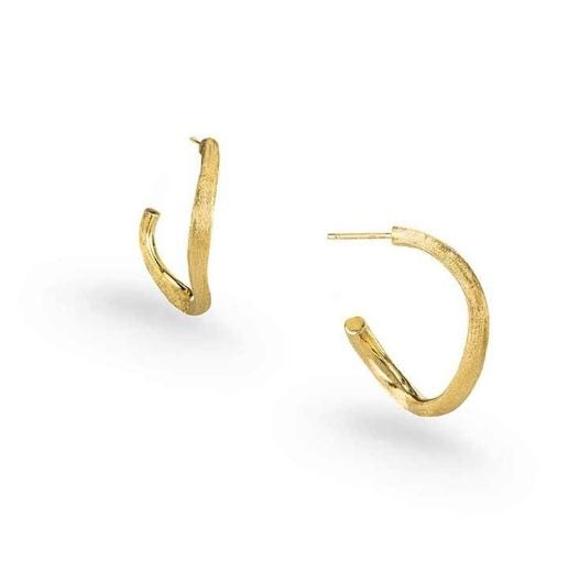 Marco Bicego Jewellery - Earrings - Hoop Marco Bicego 18K Yellow Gold Jaipur Undulating Hoops