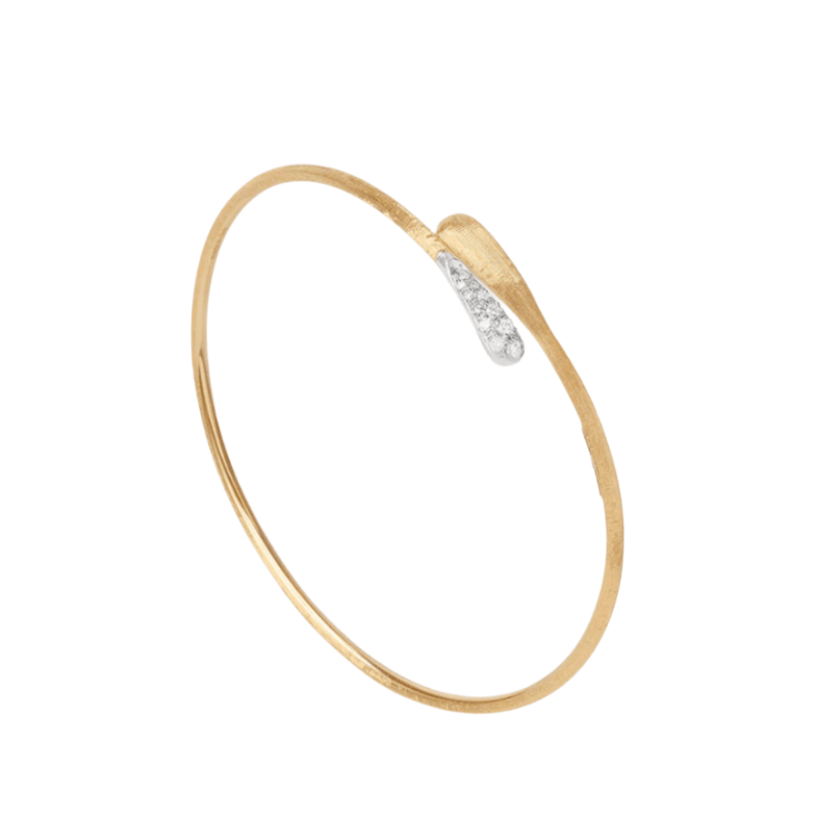 Marco Bicego Jewellery - Bracelet Marco Bicego 18k Yellow Gold Lucia Diamond Bangle