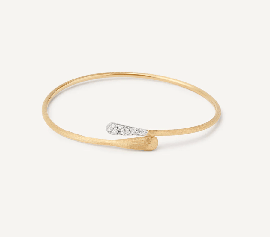 Marco Bicego Jewellery - Bracelet Marco Bicego 18k Yellow Gold Lucia Diamond Bangle