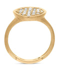 Marco Bicego Jewellery - Rings Marco Bicego 18K Yellow Gold Lunaria Diamond Openwork Ring