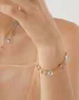 Marco Bicego Jewellery - Bracelet Marco Bicego 18K Yellow Gold Paradise Mixed Gem Single Strand Bracelet