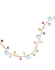 Marco Bicego Jewellery - Bracelet Marco Bicego 18K Yellow Gold Paradise Mixed Gem Single Strand Bracelet