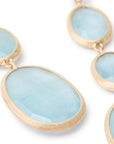 Marco Bicego Jewellery - Earrings - Drop Marco Bicego 18K Yellow Gold Siviglia Aqua Triple Drop Earrings