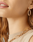 Marco Bicego Jewellery - Earrings - Drop Marco Bicego Jaipur 18k Yellow Gold Link Earrings with Diamonds