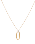 Marco Bicego Jewellery - Necklace Marco Bicego Jaipur 18k Yellow Gold Oval Link Pendant Necklace