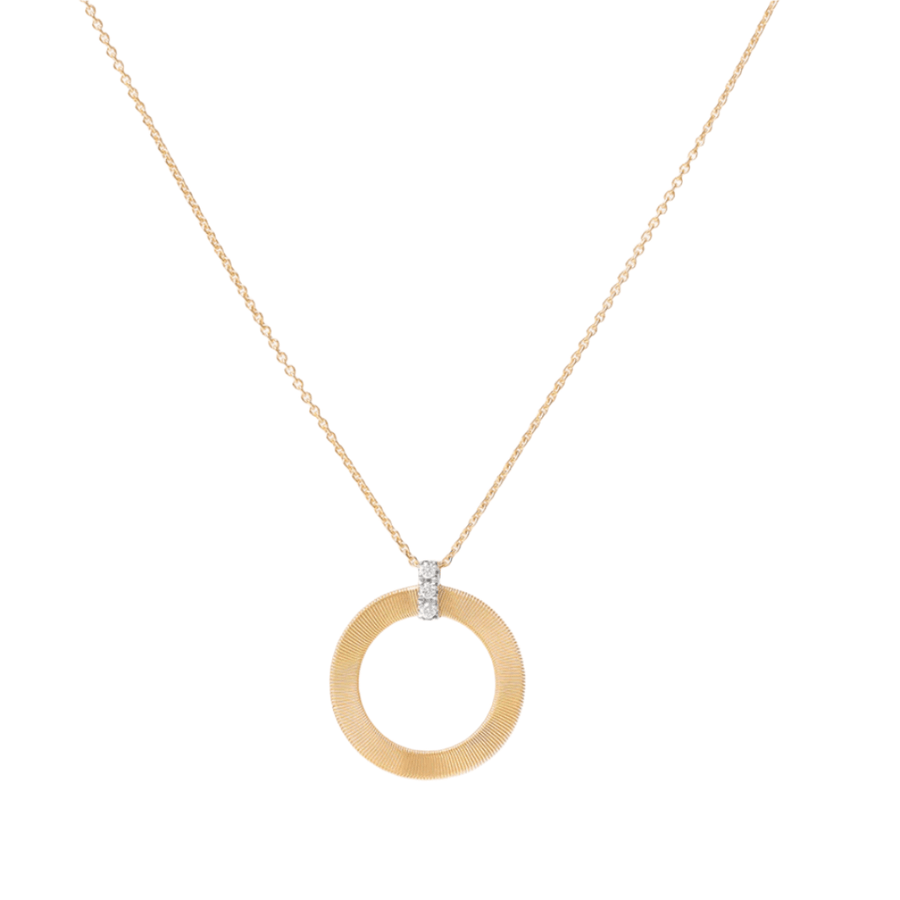 Marco Bicego Jewellery - Necklace Marco Bicego Masai 18k Yellow Gold Pendant Necklace with Diamonds