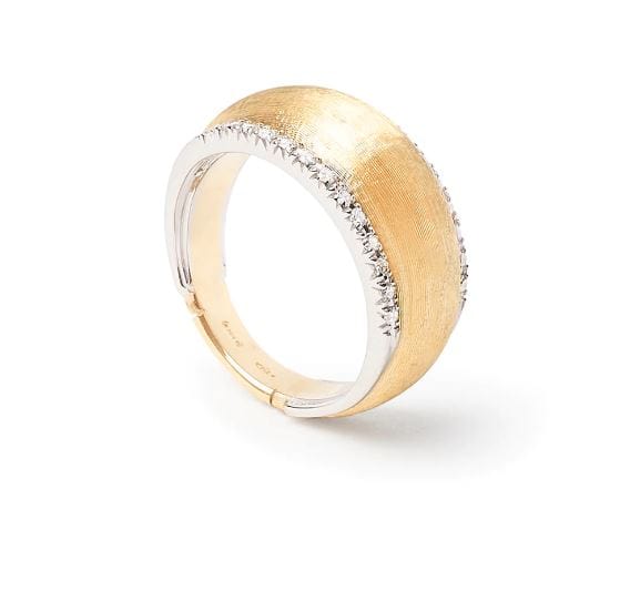 Marco Bicego Jewellery - Rings Marco Bicego Yellow Gold and Diamond Dome Ring