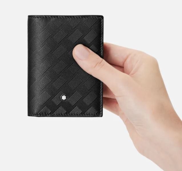 Mont Blanc Accessories - Leather goods Montblanc Extreme 4 Card Black Leather Wallet