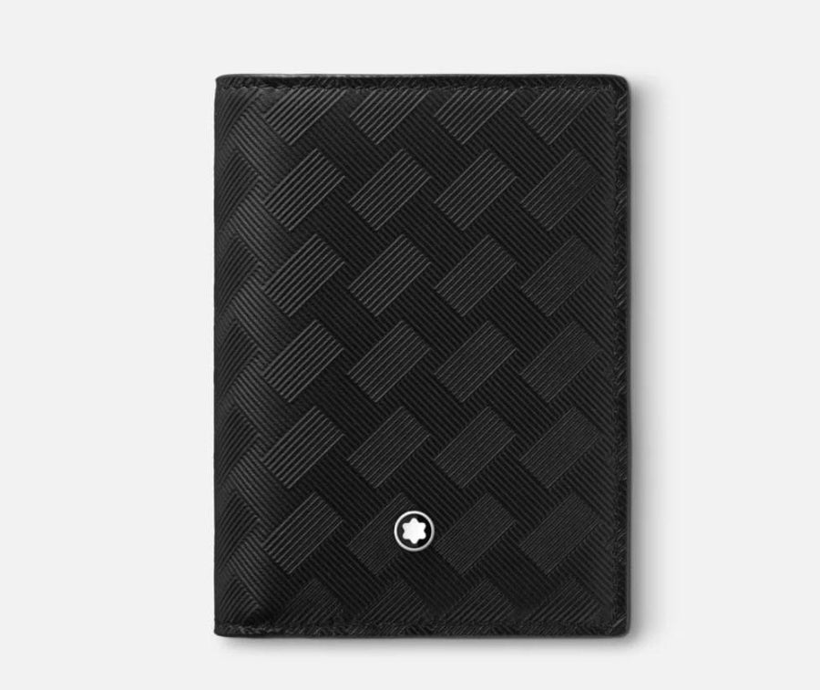 Mont Blanc Accessories - Leather goods Montblanc Extreme 4 Card Black Leather Wallet