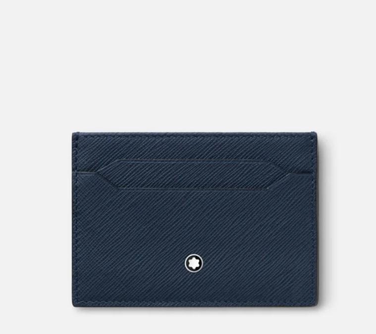 Mont Blanc Accessories - Leather goods Montblanc Ink Blue Sartorial Five Card Holder