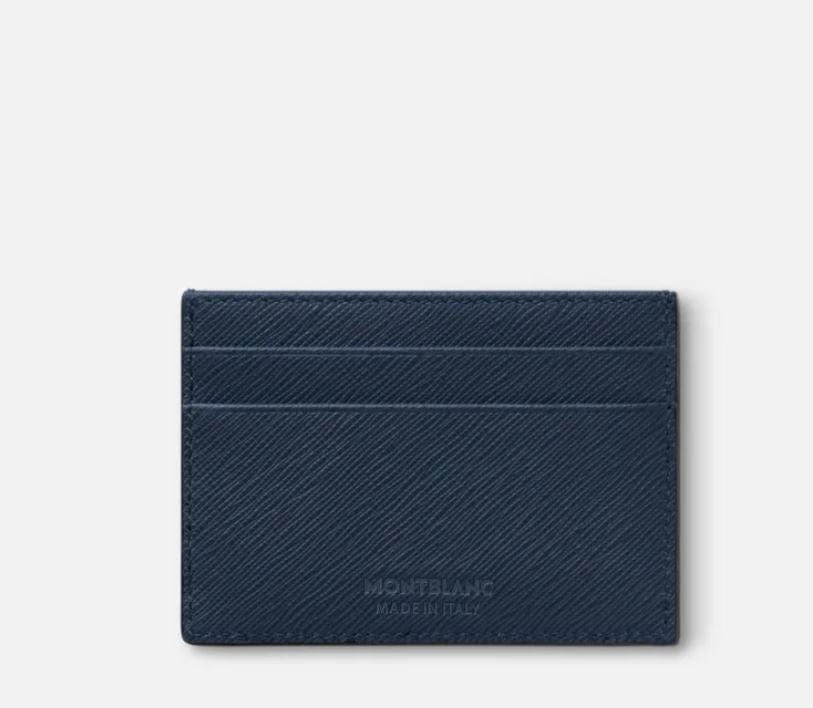 Mont Blanc Accessories - Leather goods Montblanc Ink Blue Sartorial Five Card Holder