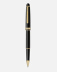 Mont Blanc Accessories - Writing Instruments Montblanc Meisterstuck Black Gold Coated Rollerball Pen