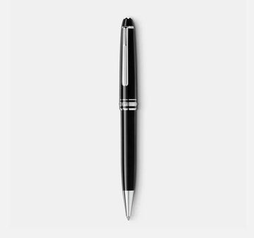 Mont Blanc Accessories - Writing Instruments Montblanc Meisterstuck Black Platinum Coated Ballpoint Pen