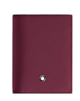 Mont Blanc Accessories - Leather goods Montblanc Meisterstück Burgundy 4CC Folding Leather Card Holder