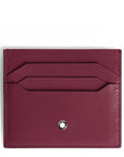 Mont Blanc Accessories - Leather goods Montblanc Meisterstück Burgundy 6CC Leather Card Holder