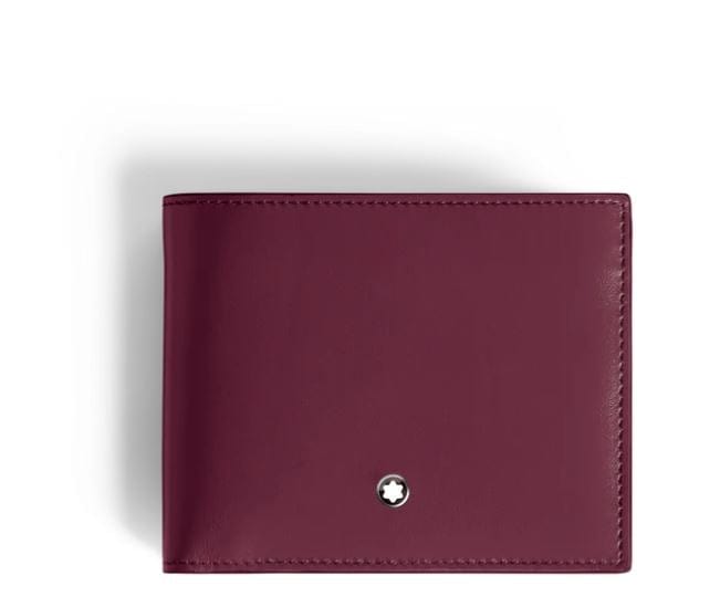 Mont Blanc Accessories - Leather goods Montblanc Meisterstück Burgundy 6CC Leather Wallet