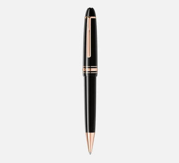 Mont Blanc Accessories - Writing Instruments Montblanc Meisterstuck LeGrand Black Rose Gold Coated Ballpoint Pen